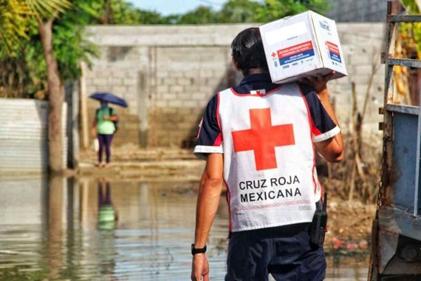 Aportaciones para damnificados de Chiapas y Tabasco pueden hacerse a través de la Cruz Roja