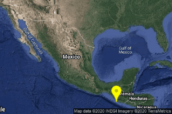 Se registra sismo de magnitud 5.0 en Chiapas