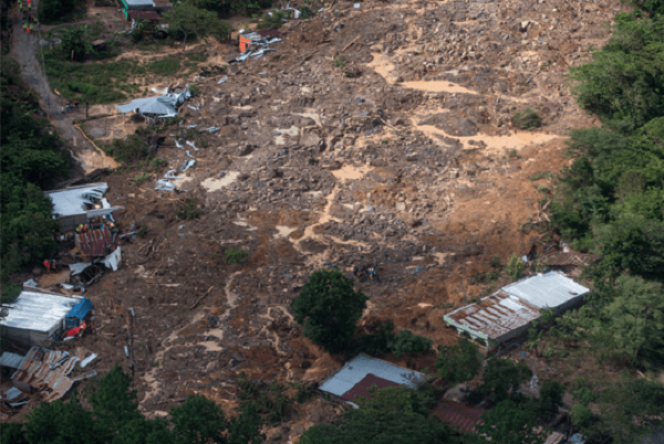 Aldea en Guatemala es sepultada por enorme alud y es declarada como camposanto