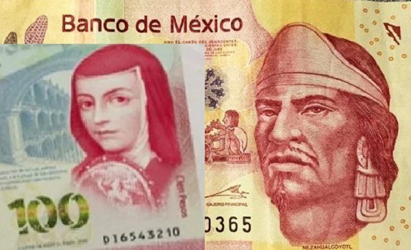 ¡Adiós Neza, hola Sor Juana! Esta será la nueva imagen de los billetes de 100 pesos