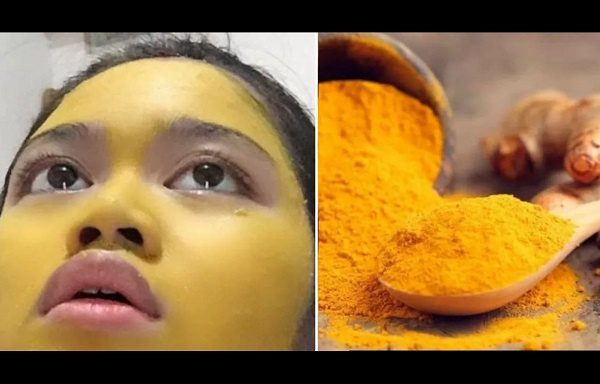 Chica se aplica mascarilla "natural" y termina con el rostro pintado de amarillo