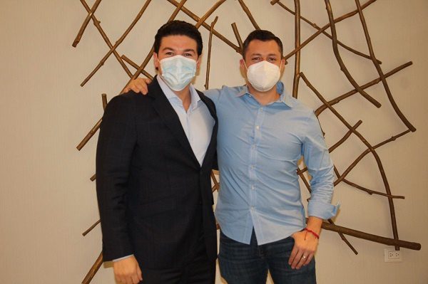 Samuel García y Luis Colosio Riojas se lanzan por la candidatura a gobernador de NL por MC