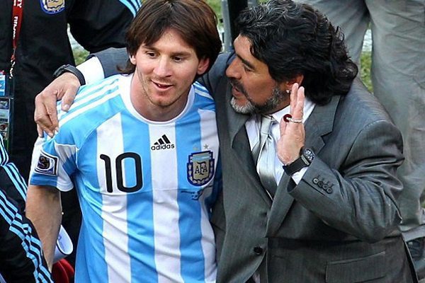 Messi manda un emotivo mensaje a Maradona tras su operación