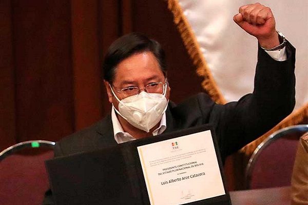 El presidente electo de Bolivia sale ileso de un atentado con dinamita