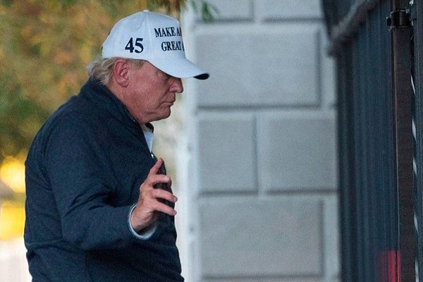 Así fue el regreso de Trump a la Casa Blanca tras su derrota #VIDEO