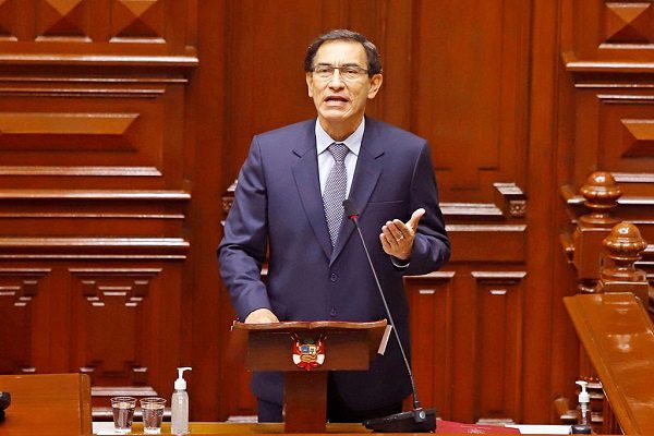 El Congreso de Perú destituye al presidente Martín Vizcarra