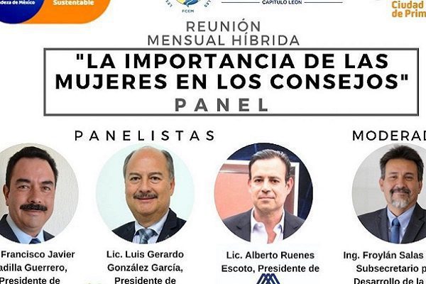 Critican panel sobre la importancia de la mujer sin ninguna mujer