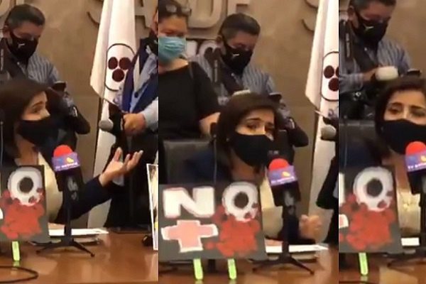 Alcaldesa responsabiliza a reportero asesinado de su muerte #VIDEO