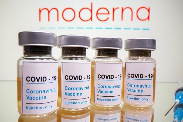 Moderna registra una efectivad del 94.5% en su vacuna covid