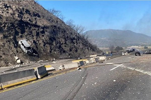 Se registra explosión de pipa en autopista Tepic-Guadalajara #VIDEO