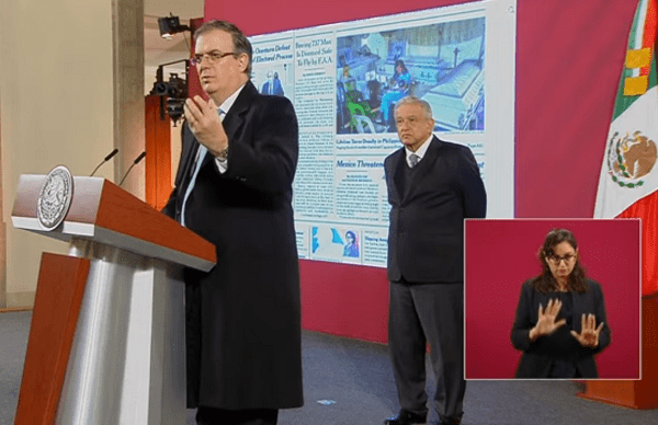 AMLO y Ebrard coinciden en que caso Cienfuegos debe de ser resuelto en México