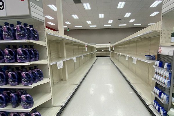 Tiendas de EU se vuelven a quedar sin papel higiénico