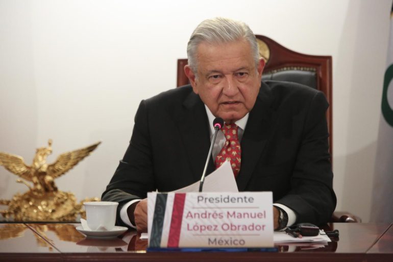 Evitar uso de la fuerza para afrontar pandemia, propone AMLO en Cumbre Virtual de Líderes del G20