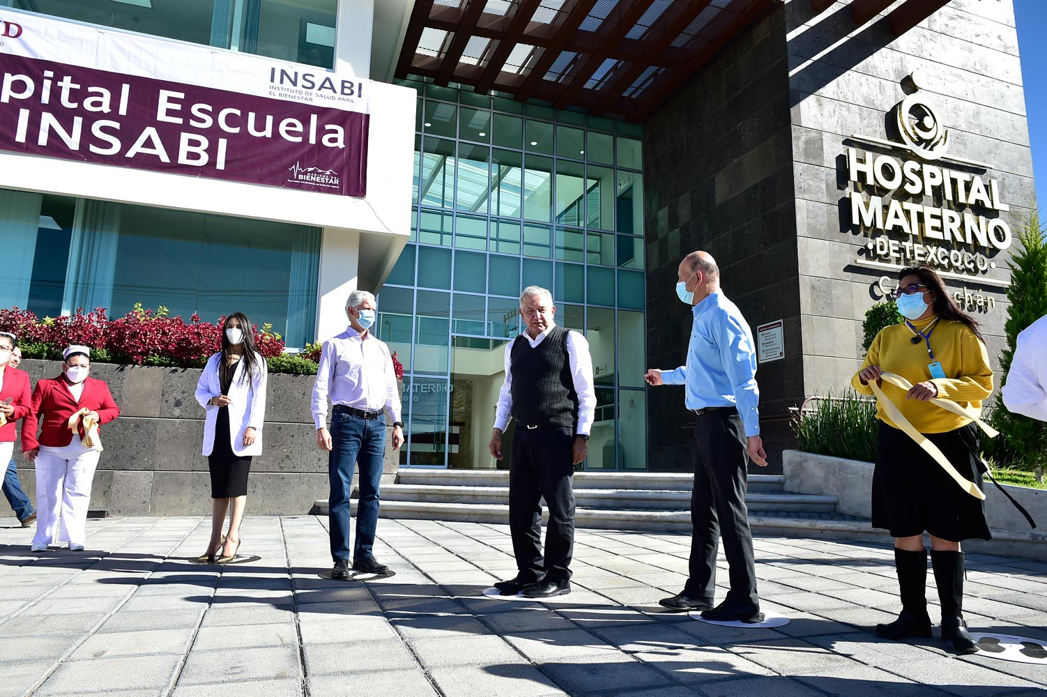 Entregan el Hospital Materno de Texcoco que formará a profesionales de la salud