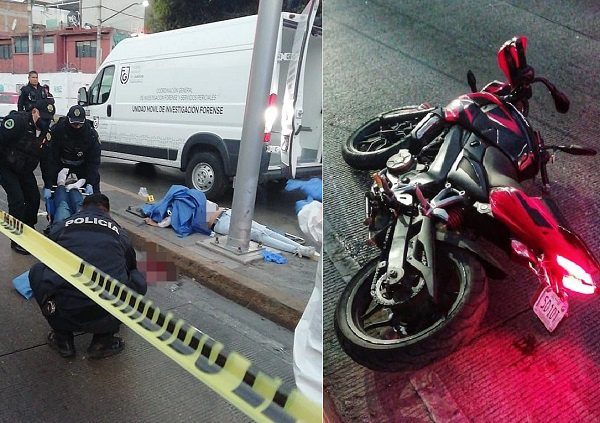 Mueren dos motociclistas en accidente sobre Circuito Interior