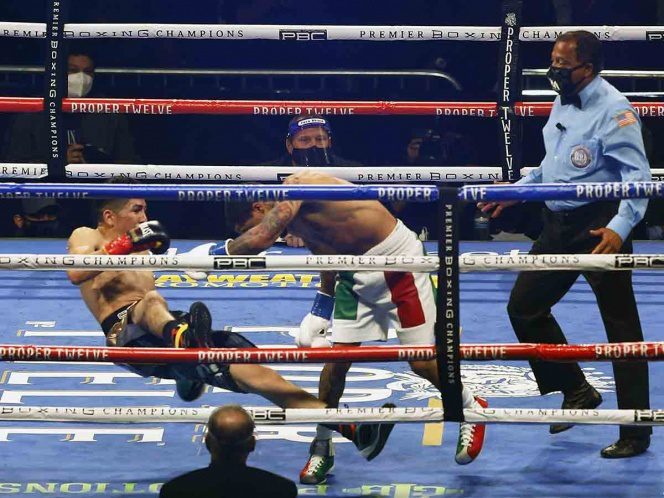 ¡De no creerse! Impactante nocaut de Gervonta Davis al mexicano Leo Santa Cruz