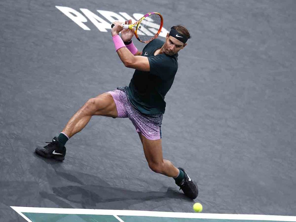 Rafa Nadal está en semifinales del Masters de París