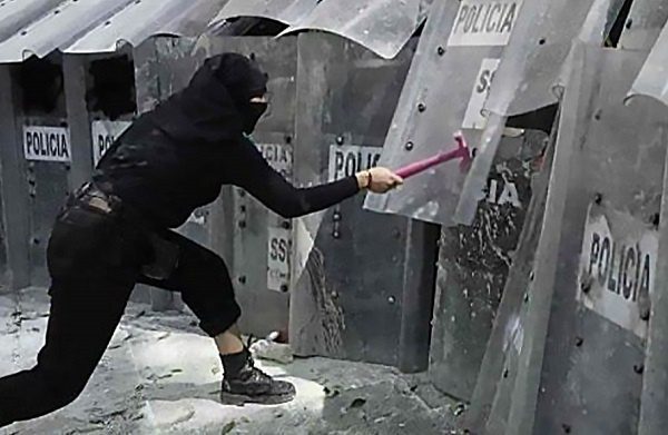 Claudia Sheinbaum advierte que manifestaciones en la CDMX se han vuelto menos violentas