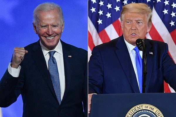 Mientras Biden llama a no pelear y unir fuerzas, Trump advierte una lucha legal