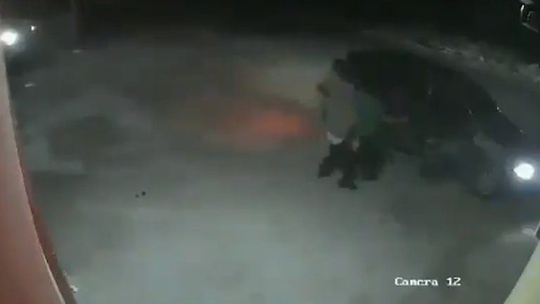 Captan en #VIDEO secuestro de empresario en Tamaulipas