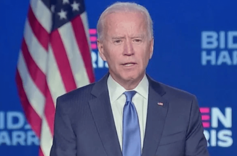 Con discurso de unidad, Biden confirma que ganará elección de EUA