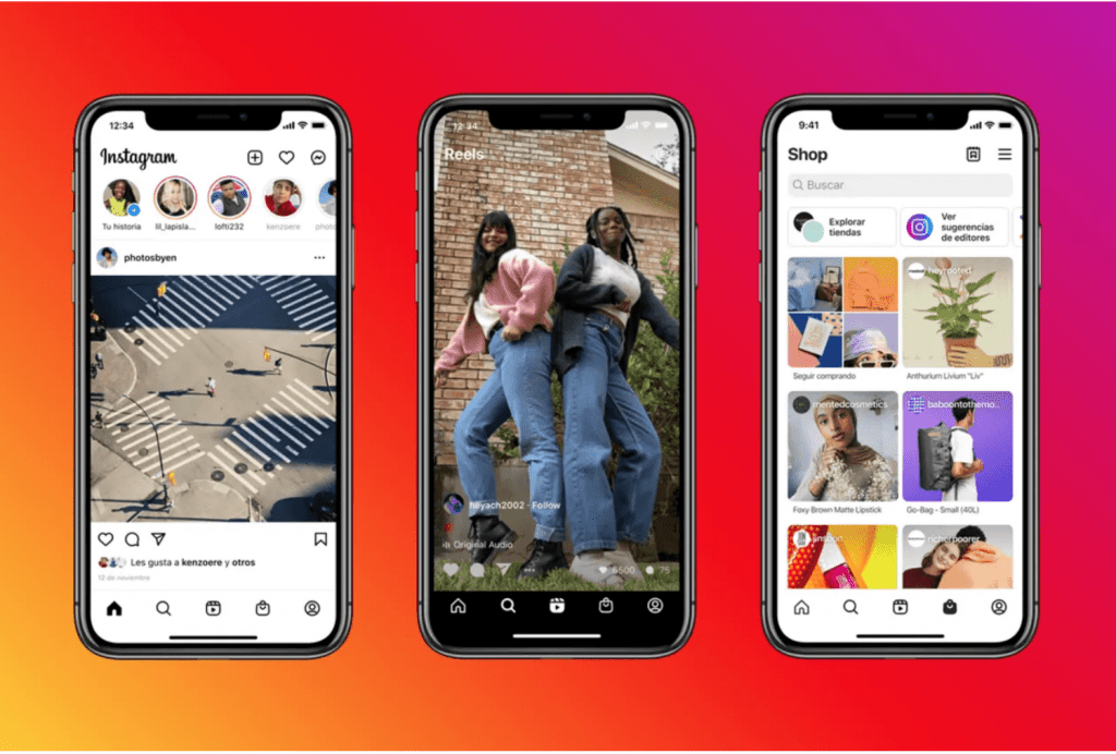 Instagram cambia su diseño por primera vez en años para competir con TikTok