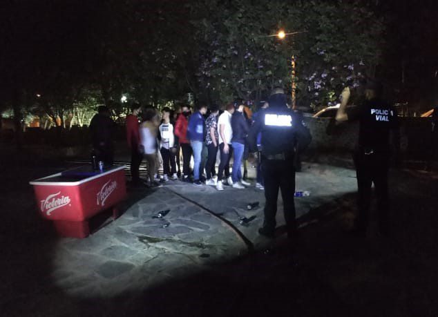 En Aguascalientes "revientan" una fiesta con hasta 200 asistentes