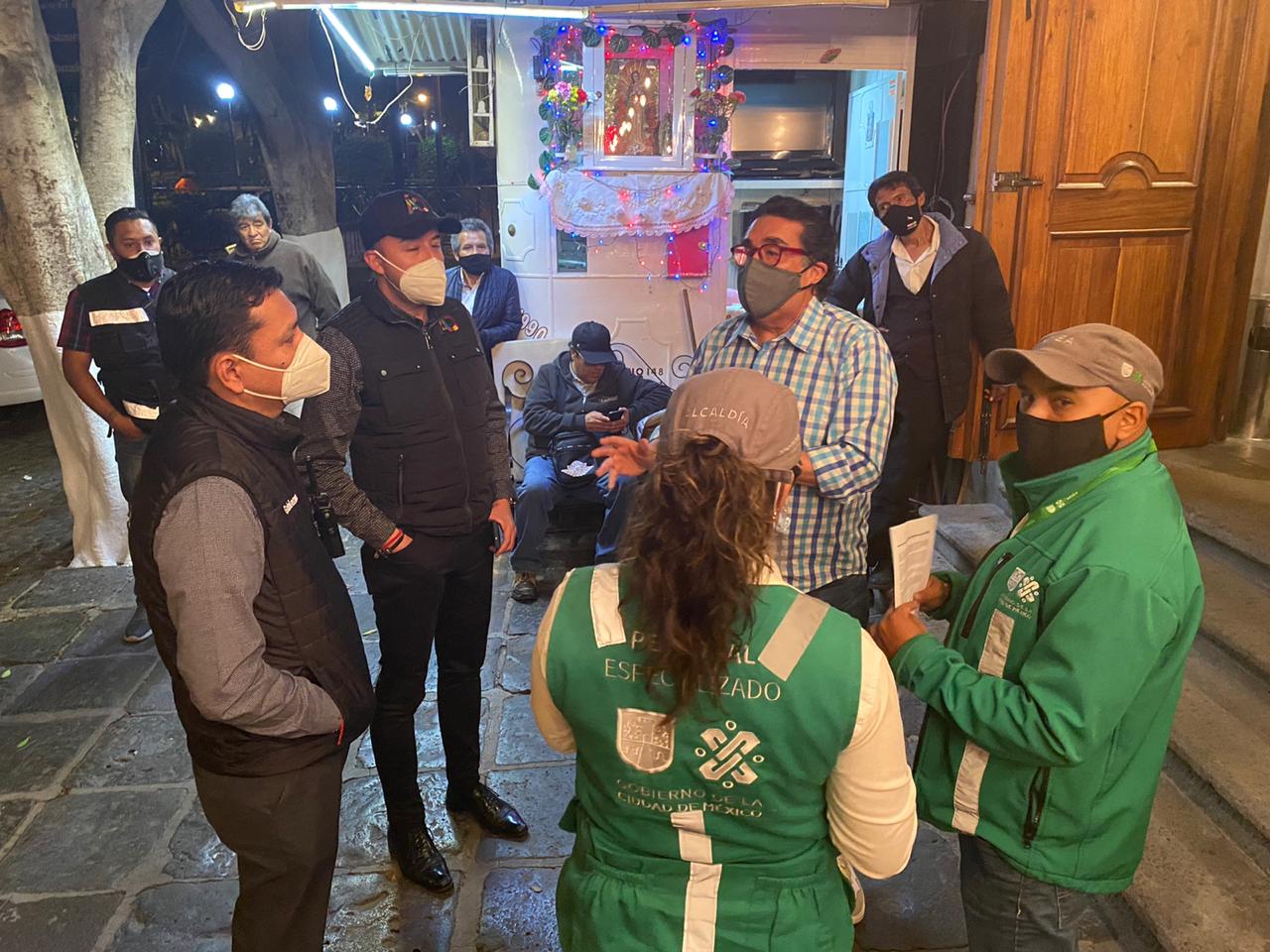 Alcaldía Álvaro Obregón realiza recorridos para verificar que se respete la Ley Seca