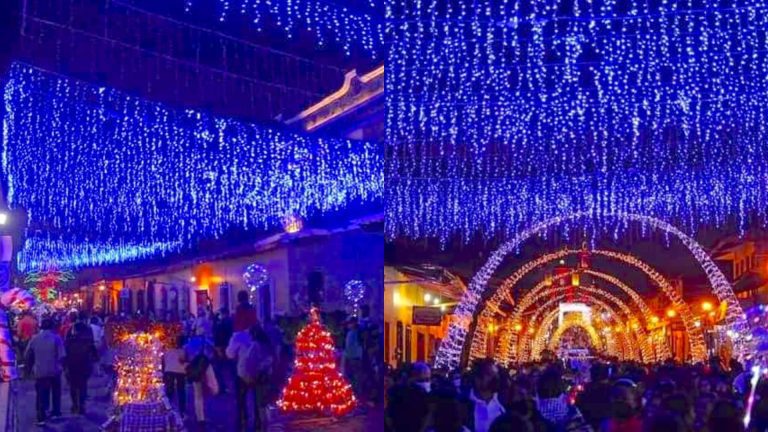 “Si no se mueren de una cosa, se van a morir de otra”, afirma alcaldesa de Xico en inauguración de Villa navideña