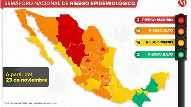 México cierra noviembre con un millón 113 mil contagios y 105 mil 940 muertes por Covid-19