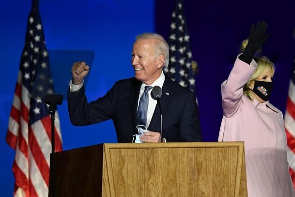 En su discurso, Joe Biden promete una nación respetada por todo el mundo