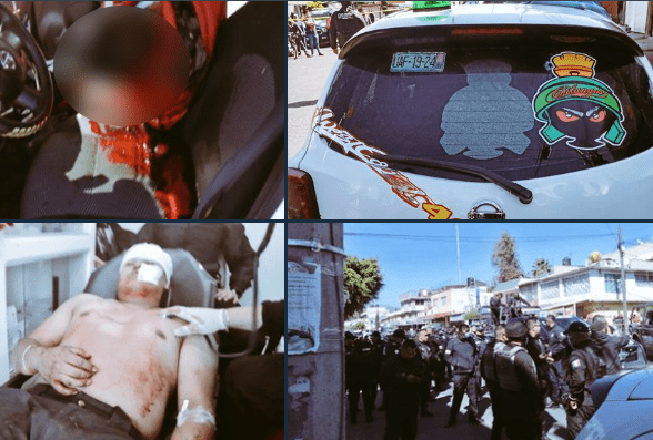 Al menos un muerto en Ecatepec tras violento enfrentamiento entre policías y taxistas #VIDEO