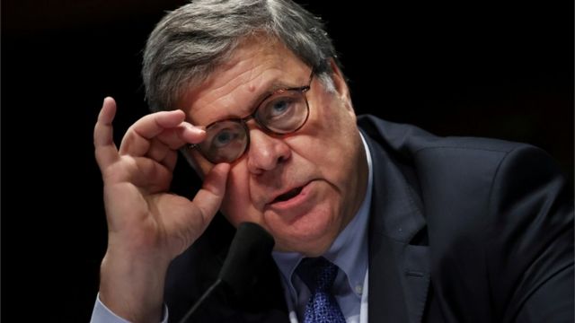 William Barr dejará su cargo como Fiscal General de Estados Unidos