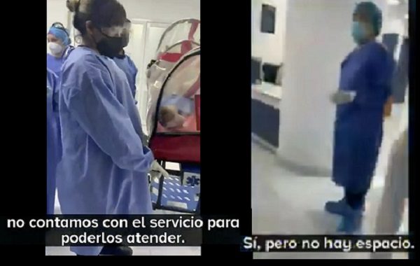 "Pa' hicimos todo lo que pudimos", dice hijo a padre que muere por Covid al no haber camas y ser rechazado #VIDEO