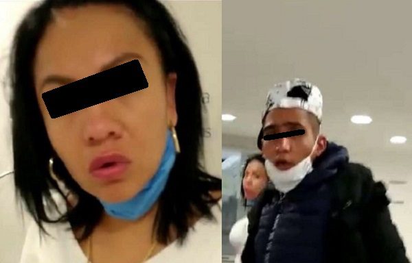 Joven confronta y exhibe a estafadores que se hacen pasar por trabajadores de banco #VIDEO