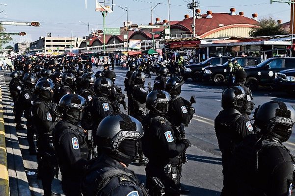 10 mil policías desplegados en CMDX por entrega de aguinaldo
