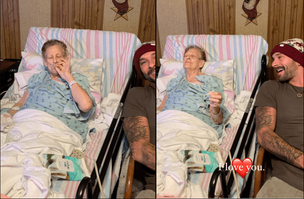Joven viaja 14 horas para compartir con su abuela cigarro de marihuana antes de fallecer