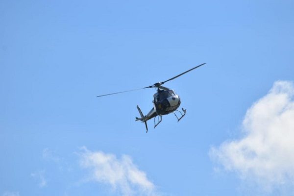 Comando armado dispara contra helicóptero de la policía de Morelos