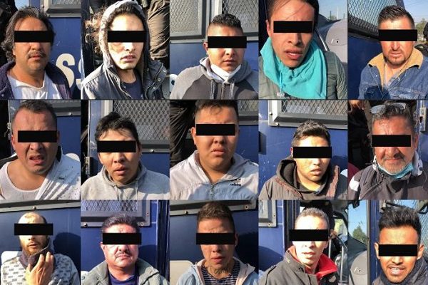 Caen 26 extorsionadores de conductores de pipas en CDMX