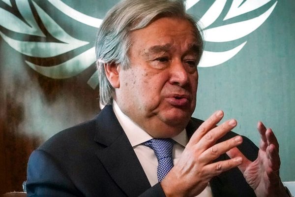 Jefe de la ONU pide declarar "estado de emergencia climática” mundial