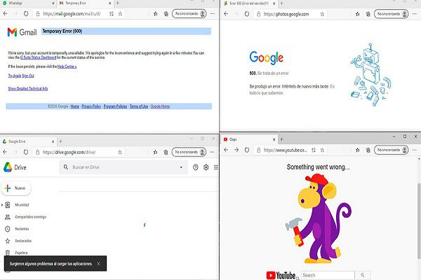 Google reestablece sus servicios tras caída a nivel mundial