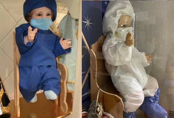 Los "Niño Dios" de este año homenajearán al personal de salud que lucha contra el COVID- 19
