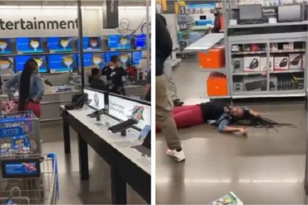 Mujeres protagonizan pelea por una PlayStation 5 #VIDEO