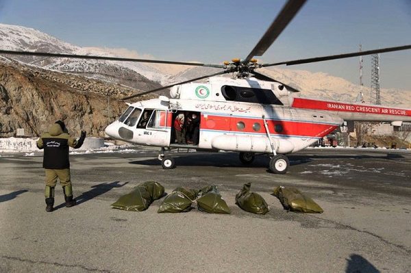 Al menos 12 muertos tras una serie de avalanchas en zona montañosa de Irán