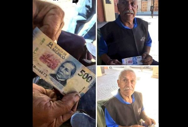 Bolero es estafado con billete falso y en redes sociales se unen a su favor