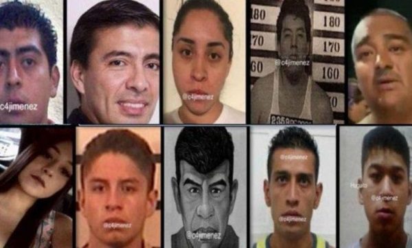 Estos son los 10 más buscados por las autoridades de la CDMX