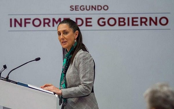 Claudia Sheinbaum reconoce los logros de su gestión en su Segundo Informa de Gobierno