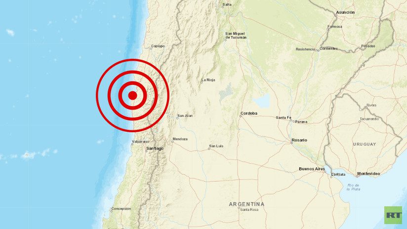 Se registra sismo en Chile, magnitud 5.2