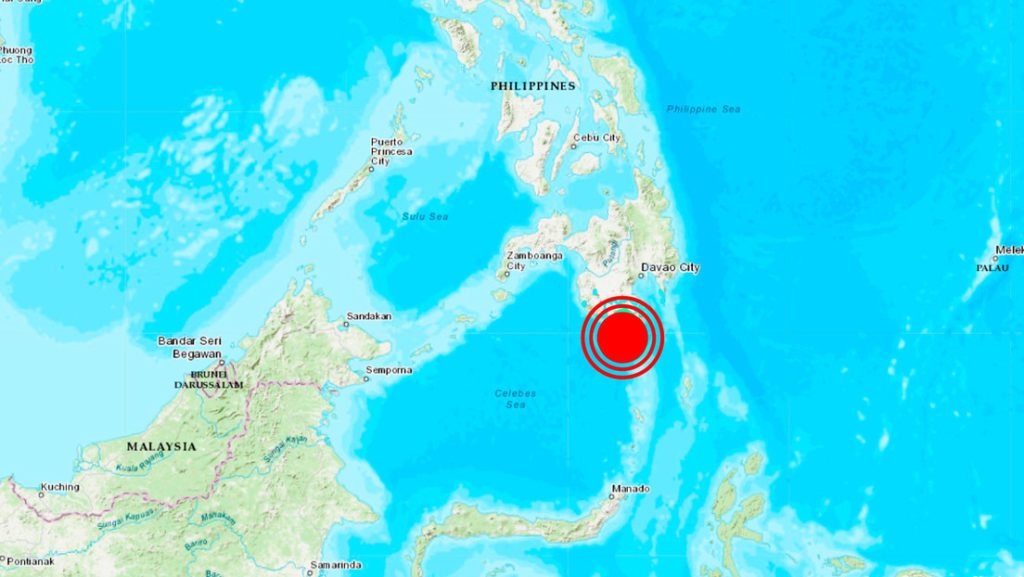 Registran sismo magnitud 6.1 en Filipinas