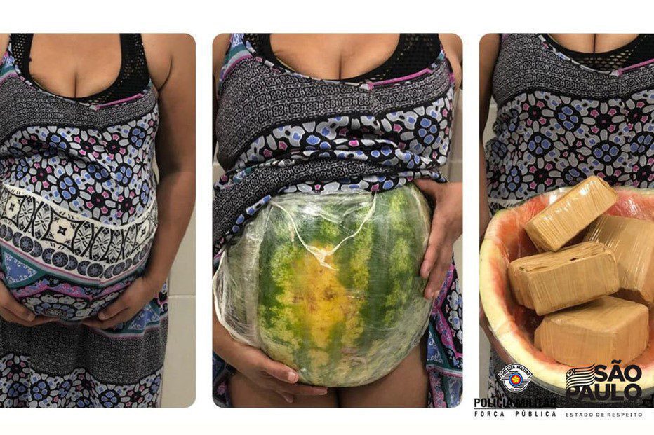 Simulaba estar embarazada, pero en realidad era una mula que transportaba cocaína escondida en su vientre